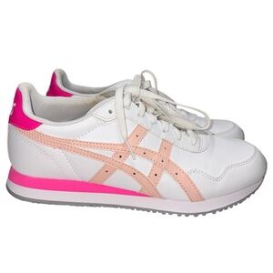 ASICS Tiger Runner ‘White Pink’ 1202A311-103 Women’s Running Sneaker Size US 9.5